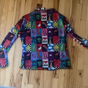 Dressed in Lala Mesh top